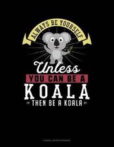 Always Be Yourself Unless You Can Be a Koala Then Be a Koala