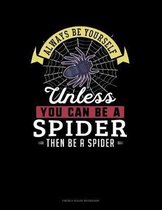 Always Be Yourself Unless You Can Be A Spider Then Be A Spider