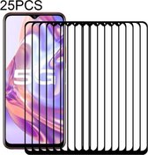 Voor vivo Y31s 5G 25 PCS Volledige lijm Volledig scherm gehard glasfilm