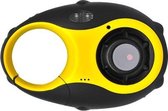 5MP 1,5 inch kleurenscherm mini sleutelhanger type cadeau digitale camera voor kinderen (geel)