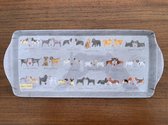 Alex Clark Dienblad Medium Dogs ~ Melamine Tray Honden