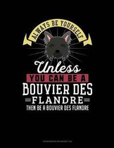 Always Be Yourself Unless You Can Be a Bouvier Des Flandre Then Be a Bouvier Des Flandre