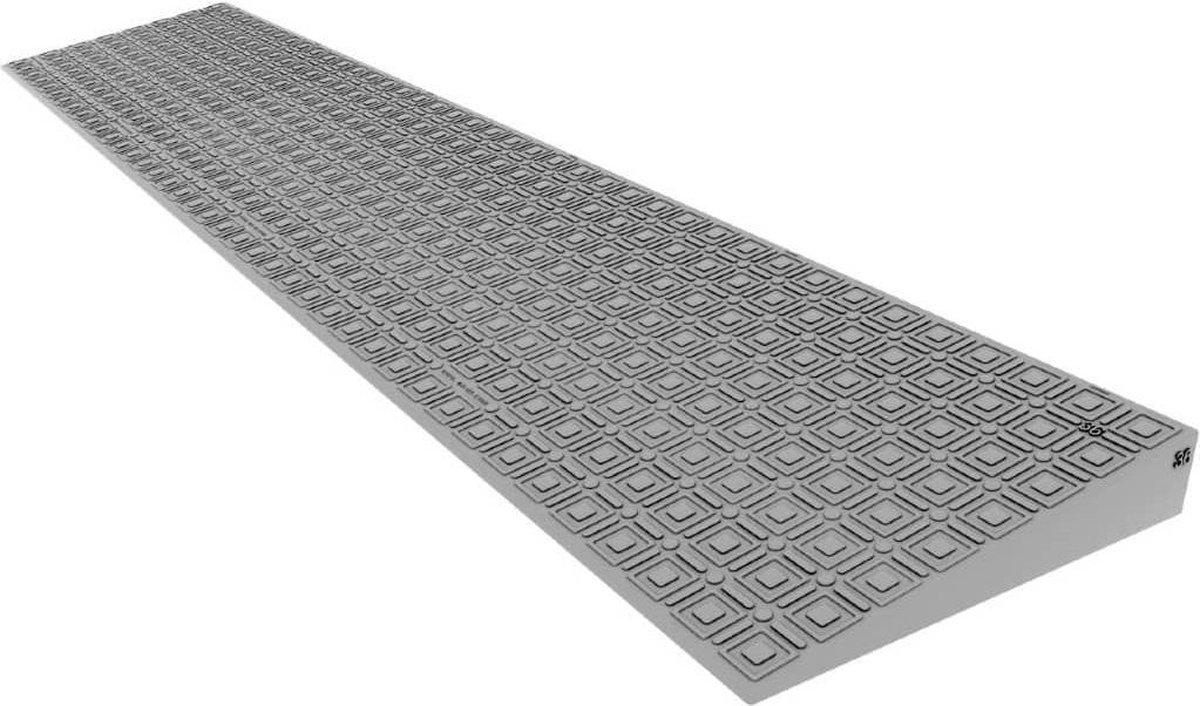 Goedkoopste Quickramp Drempelhulp Buiten - 36 mm Hoog - Polyethyleen Oprijhelling