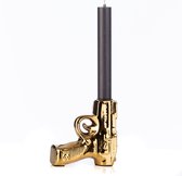 Bougeoir Golden Gun-12x12cm-Ceramic-Housevitamin