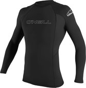 O'Neill O'Neill Basic Skins L/S Rashguard Surfshirt - Maat XL  - Mannen - zwart - wit