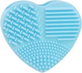 Siliconen Make Up Kwastenreiniger - Brush Egg Reiniger - Hart Vorm Blauw