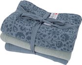 Lodger hydrofiele doeken Swaddler 3-pack Flower Tribe Ocean