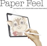 VoordeelShop Paper Feel Ipad Screen Protector voor iPad Pro 12.9'' (2018 & 2020 zonder Home button) - Tekenen op Ipad - Tablet tekenen - Paperfeel