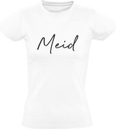 Meid Dames t-shirt | chateau meiland | Wit