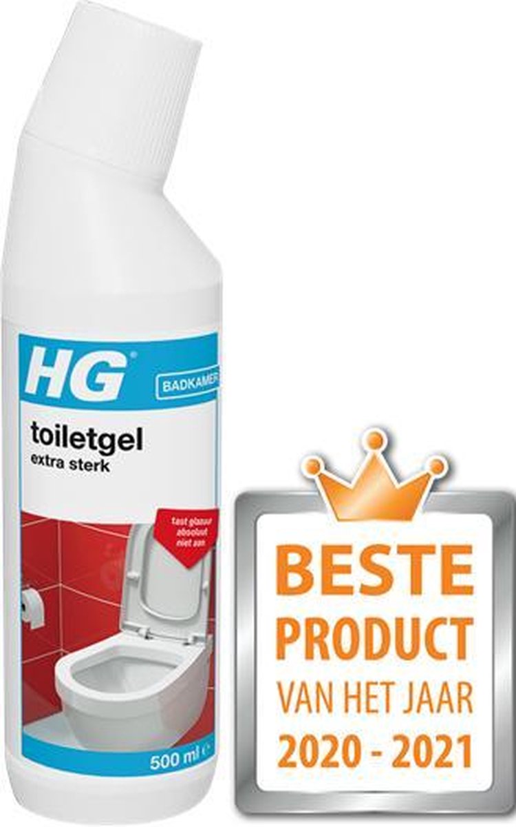 HG Super Power nettoyant pour toilettes Value Pack 6 x 500 ml | bol.com