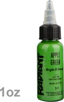 Radiant Colors - tattoo inkt - Apple Green - 30ml