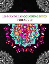 100 Mandala Coloring Book for Adult