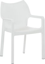 Chaise de jardin - Plastique - Confortable - Wit