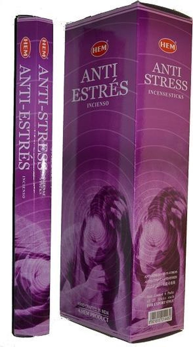 Hem Wierook Anti Stress (6 pakjes)