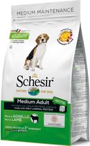 Schesir - Hondenvoer - droogvoer voor honden - Medium Adult - Lam - 12 kg