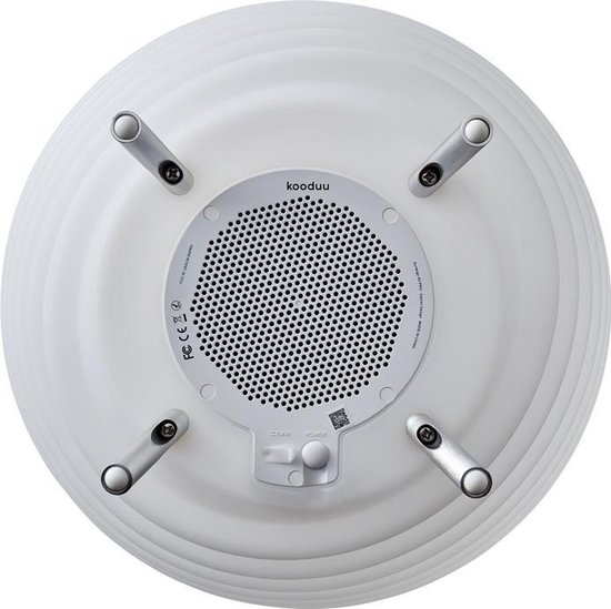 Kooduu Synergy 65 Stereo - Bluetooth Speaker - Design LED Lamp - Wijnkoeler 3-in-1 - Kooduu