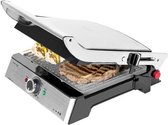 contact Grill Tosti Apparaat Grill Apparaat Tosti ijzer gourmet - 2000W - Anti Aanbak - Led indicator - temperatuurregelaar