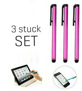3 Stuks set Stylus Touchscreen Pen voor Apple en Android - ROZE