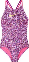 Nike Swim SPIDERBACK Badpak - VIVID PURPLE - Meisjes - Maat XL