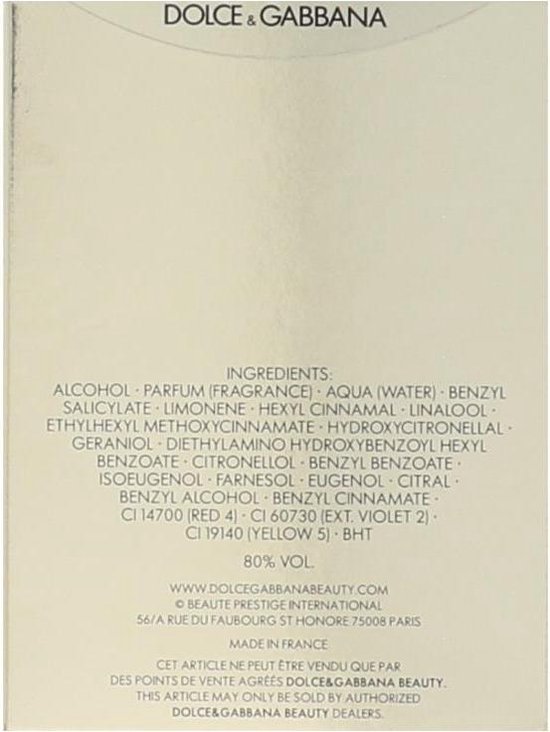 Dolce & Gabbana The One 50 ml - Eau de toilette - Damesparfum
