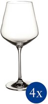 Bol.com Villeroy & Boch Rode Wijnglazen La Divina 470 ml - 4 Stuks aanbieding