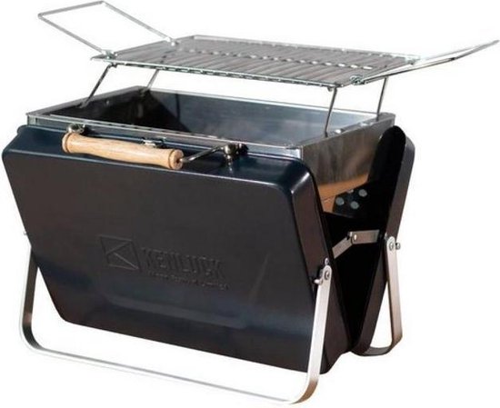 Kenluck - Buddy BBQ Grill - Compacte Barbecue - Blauw
