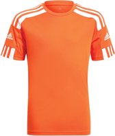 adidas Squadra 21 Sportshirt - Maat 164  - Unisex - oranje - wit