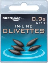 Drennan In-Line Olivette - Lood - 0.9g - Brons