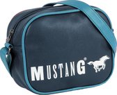 Mustang ® Milan - Schoudertas - Crossbodytas - Waterafstotend  PU - Blauw