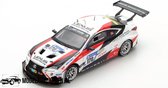 Lexus RC Toyota Gazoo Racing Nürburgring 24H 2017 (Wit) (10cm) 1/43 Spark - Modelauto - Schaalmodel - Model auto - Miniatuurautos - Miniatuur auto