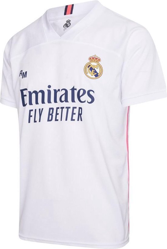 Eigendom Aanmoediging naald Real Madrid fanshirt thuis 20/21 - Replica voetbalshirt - Real Madrid shirt  -... | bol.com