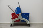 Mopwagen Nossa 2x 25 liter inclusief pers
