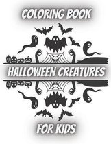 HALLOWEEN CREATURES Coloring book for KIDS