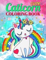 Cute Caticorn Coloring Book