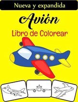 Avion Libro de colorear