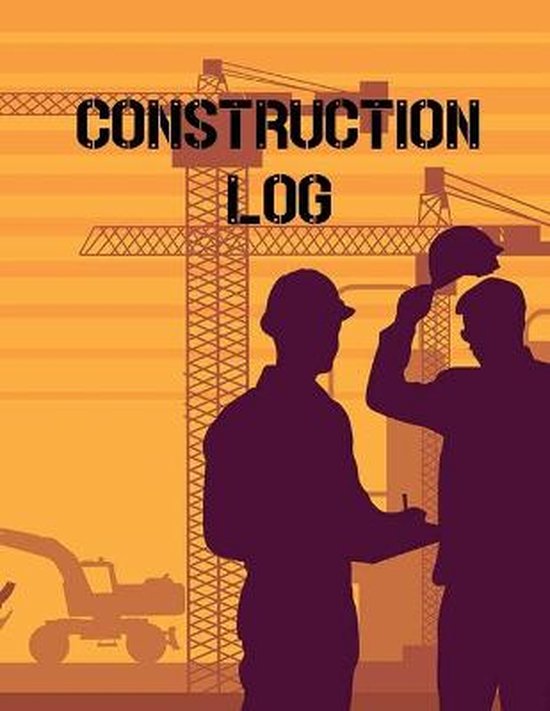 Construction Site Log Book - cover