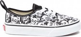 Vans Sneakers - Vans Authentic Elastic (Glow Skulls) - Vans kinderen - Maat 31.