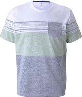 Tom Tailor Korte mouw T-shirt - 1026061 Blauw (Maat: M)
