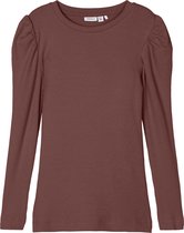 NAME IT NKFKABEXI LS SLIM TOP Meisjes T-shirt - Maat 146-152