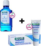 GUM HaliControl Dentifrice + Bain de Bouche - Pack Économique