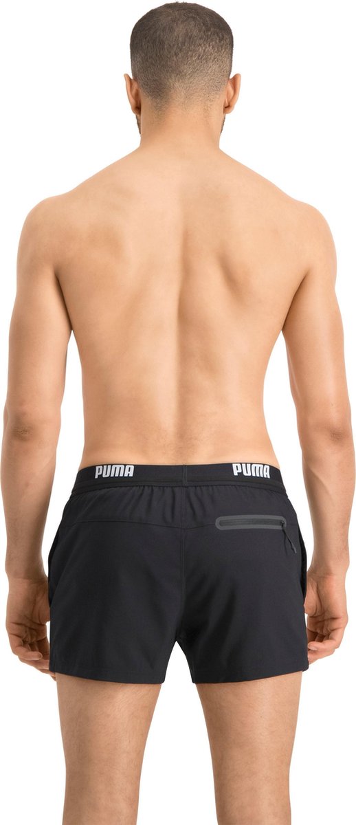 PUMA Swim Logo Short Heren Zwembroek - zwart — afbeelding 7