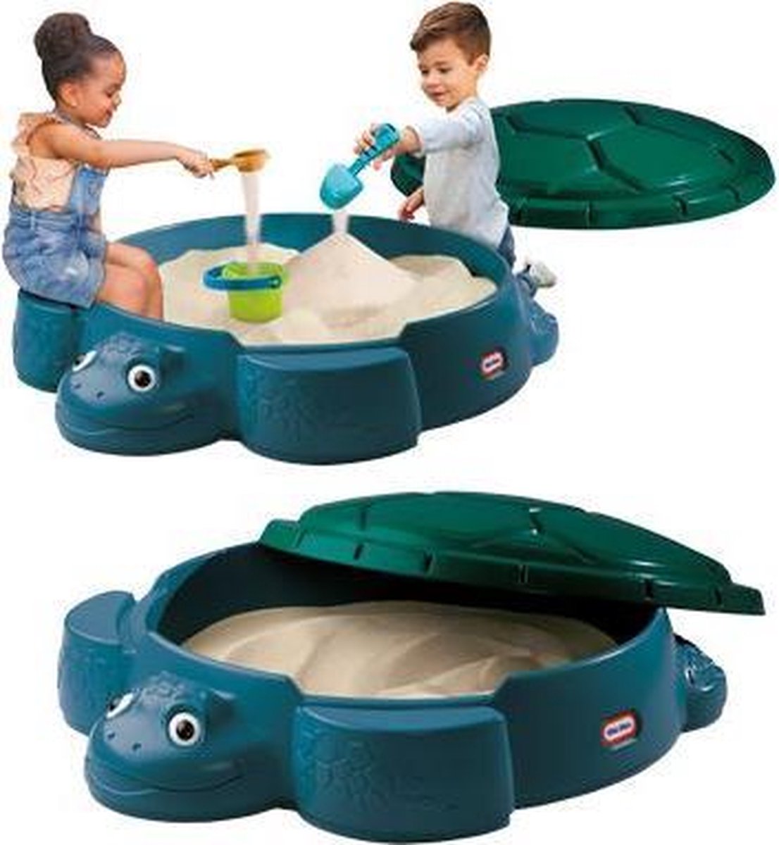 Little Tikes Go Green Zandbak Turtle - Schildpad Zandbak — afbeelding 2