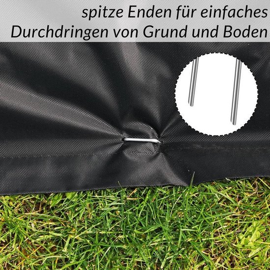 Gardebruk Haringen - Set van 50 gegalvaniseerd Staal - lxØ 150x2,7mm van Gardebruk — afbeelding 5