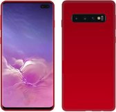 Ntech Samsung Galaxy S10e Rood TPU Back Cover Hoesje