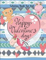 Valentine's Day Coloring Book For Kid