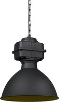 QAZQA sicko - Moderne LED Smart Hanglamp incl. wifi - 1 lichts - Ø 38.5 cm - Zwart - Industrieel - Woonkamer | Slaapkamer | Keuken