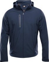 Clique Milford Softshell Donker Navy maat XS