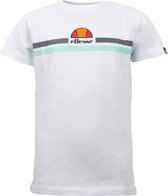 Ellesse T-shirt - Jongens - Wit/Mint groen