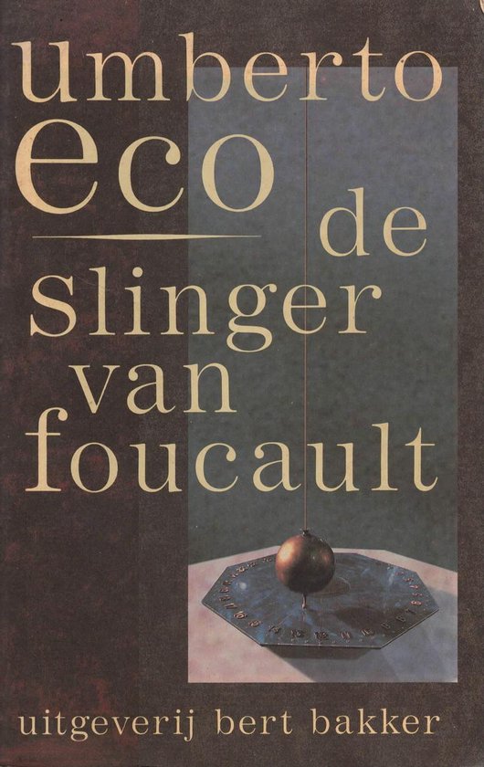 Slinger van foucault - Umberto Eco, Umberto Eco | 9789035110625 | Boeken |  bol