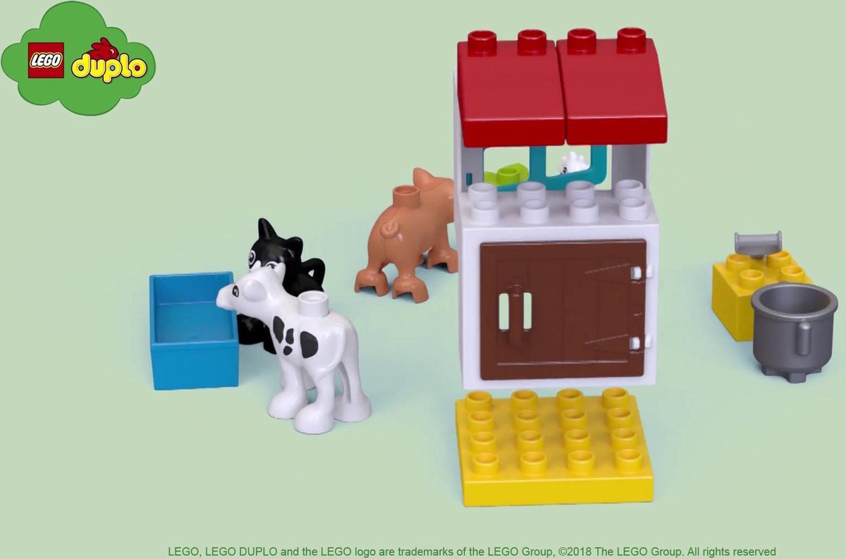 LEGO DUPLO Boerderijdieren 10870 bol